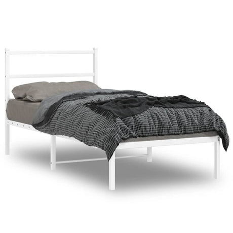 Metal Bed Frame Without Mattress 140X200Cm