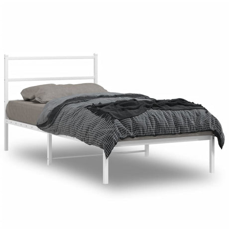 Metal Bed Frame Without Mattress 140X200Cm