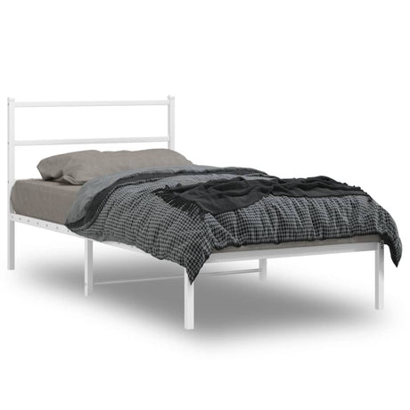 Metal Bed Frame Without Mattress 140X200Cm