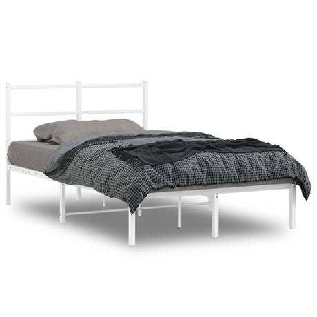 Metal Bed Frame Without Mattress 140X200Cm