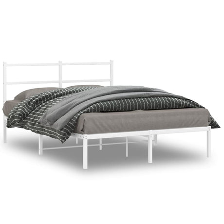 Metal Bed Frame Without Mattress 140X200Cm