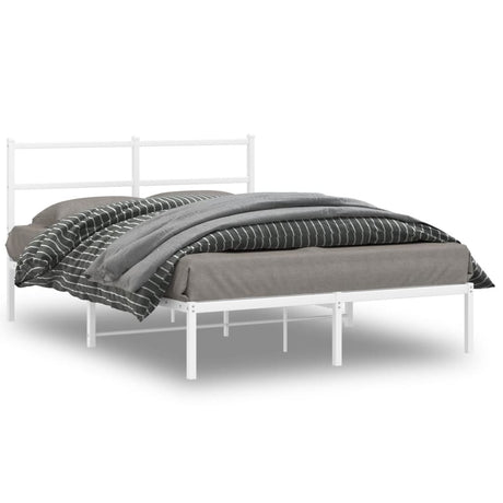 Metal Bed Frame Without Mattress 140X200Cm