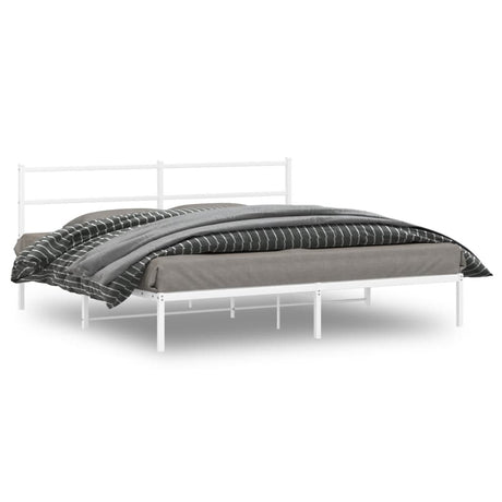 Metal Bed Frame Without Mattress 140X200Cm