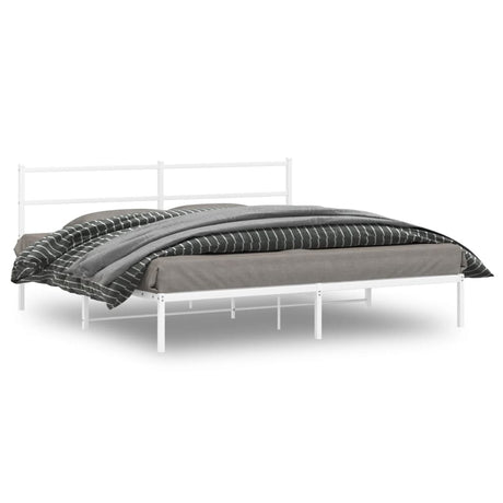 Metal Bed Frame Without Mattress 140X200Cm