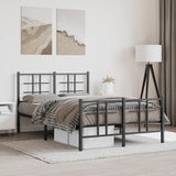 Metal Bed Frame Without Mattress 75X190Cm