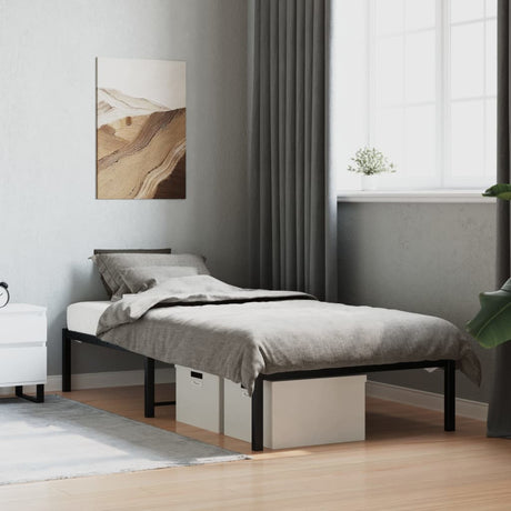 Metal Bed Frame Without Mattress 140X200Cm