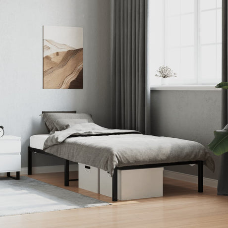 Metal Bed Frame Without Mattress 140X200Cm
