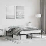 Metal Bed Frame Without Mattress 140X200Cm