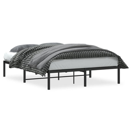 Metal Bed Frame Without Mattress 140X200Cm