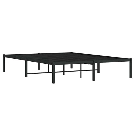 Metal Bed Frame Without Mattress 140X200Cm