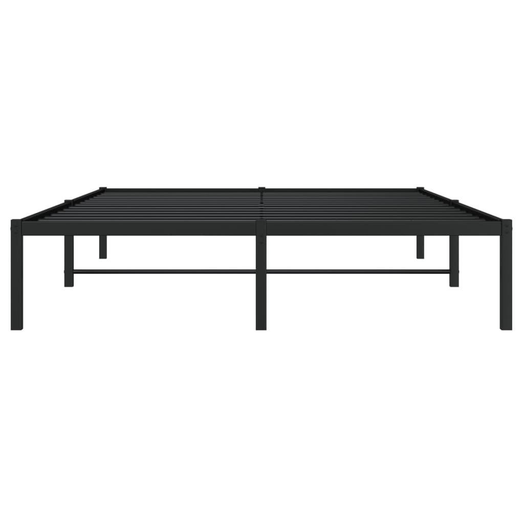 Metal Bed Frame Without Mattress 140X200Cm