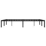 Metal Bed Frame Without Mattress 140X200Cm