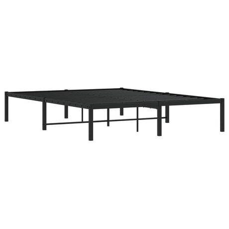 Metal Bed Frame Without Mattress 140X200Cm