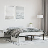 Metal Bed Frame Without Mattress 140X200Cm