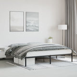 Metal Bed Frame Without Mattress 140X200Cm