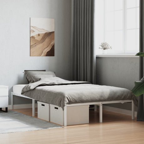 Metal Bed Frame Without Mattress 140X200Cm
