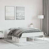 Metal Bed Frame Without Mattress 140X200Cm