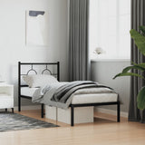 Metal Bed Frame Without Mattress 80X200Cm