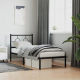 Metal Bed Frame Without Mattress 80X200Cm