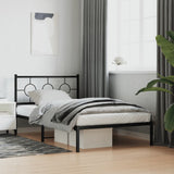 Metal Bed Frame Without Mattress 80X200Cm