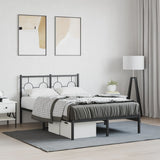 Metal Bed Frame Without Mattress 80X200Cm