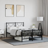 Metal Bed Frame Without Mattress 80X200Cm