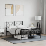 Metal Bed Frame Without Mattress 80X200Cm