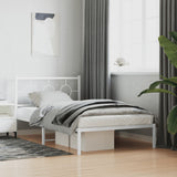 Metal Bed Frame Without Mattress 80X200Cm