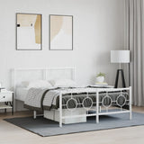 Metal Bed Frame Without Mattress 80X200Cm