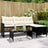 Garden Sofa With Table And Cushions L-Shaped Poly Rattan