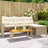 Garden Sofa With Table And Cushions L-Shaped Poly Rattan