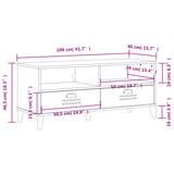 Tv Cabinet Viken Engineered Wood