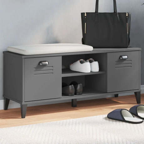 Shoe Bench Viken 106X35X45 Cm Engineered Wood