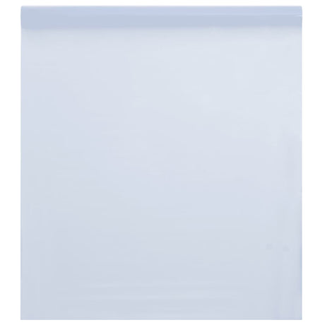 Window Film Static Frosted Transparent Grey 45X500 Cm Pvc