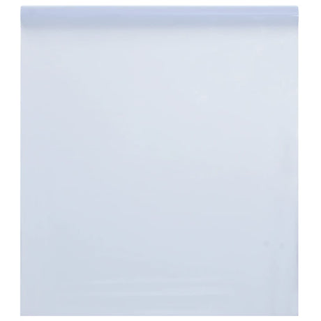 Window Film Static Frosted Transparent Grey 45X500 Cm Pvc