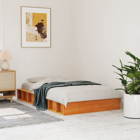 Bed Frame Without Mattress Single Single Solid Wood