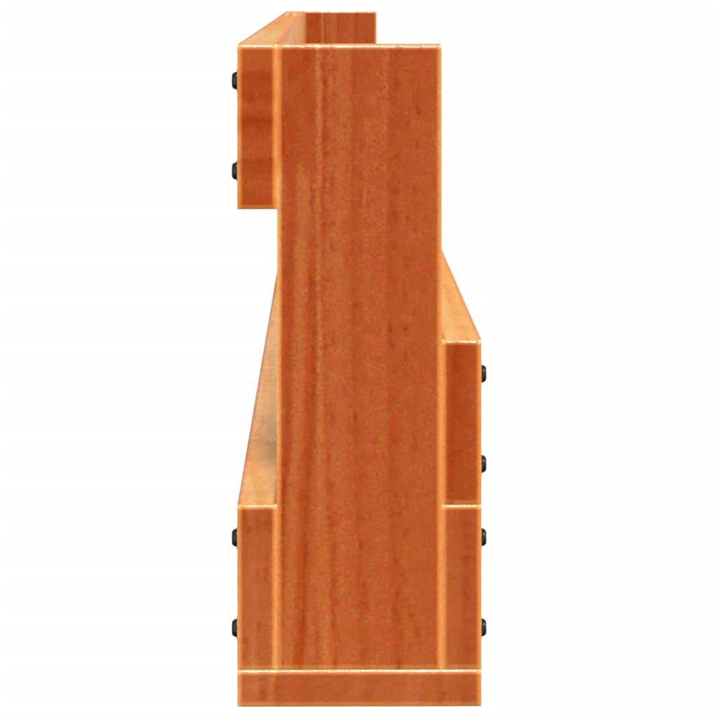 Wall-Mounted Shoe Racks 2 Pcs 110X8.5X23.5 Cm Solid Wood Pine
