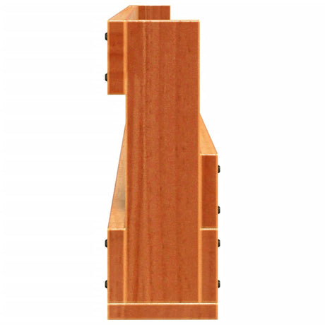Wall-Mounted Shoe Racks 2 Pcs 110X8.5X23.5 Cm Solid Wood Pine