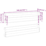 Wall-Mounted Shoe Racks 2 Pcs 110X8.5X23.5 Cm Solid Wood Pine