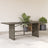 Garden Table With Top 190X80X75 Cm Poly Rattan