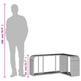 Storage Shelves 2 Pcs Poly Rattan