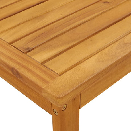 3 Piece Balcony Set With Cushions Solid Wood Acacia