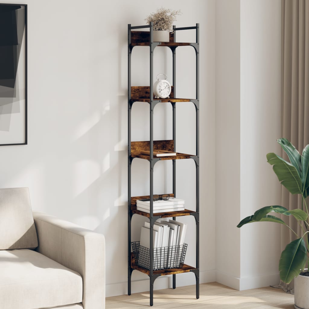 Bookshelf 5-Tier 35X30X Engineered Wood