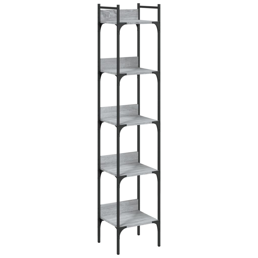 Bookshelf 5-Tier 35X30X Engineered Wood