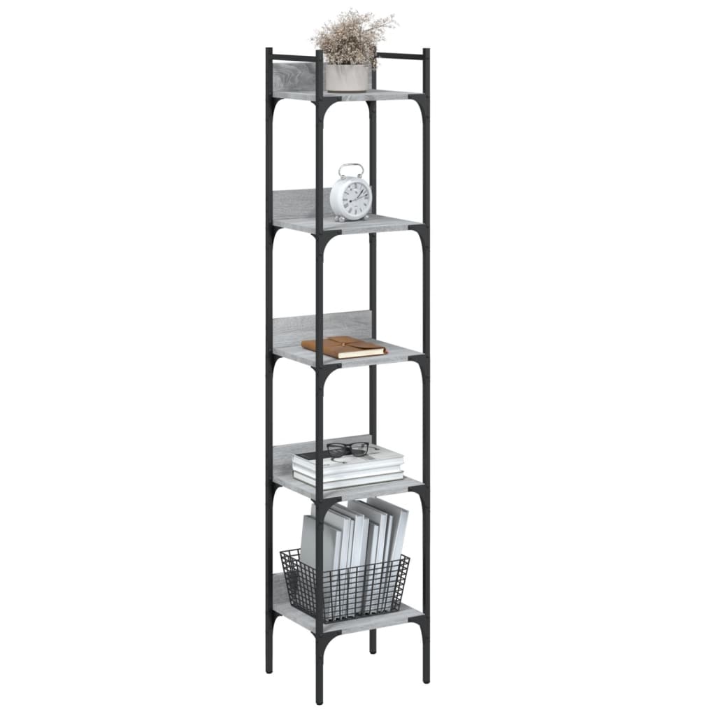 Bookshelf 5-Tier 35X30X Engineered Wood