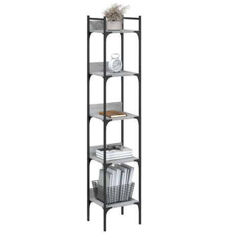 Bookshelf 5-Tier 35X30X Engineered Wood