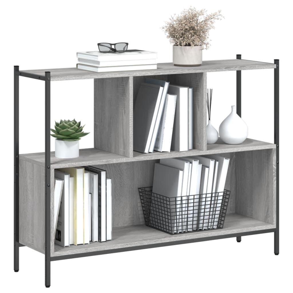 Bookcase 102X28X77.5 Cm Engineered Wood