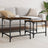 Nesting Coffee Tables 2 Pcs Engineered Wood