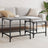 Nesting Coffee Tables 2 Pcs Engineered Wood
