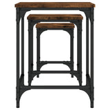 Nesting Coffee Tables 3 Pcs Engineered Wood